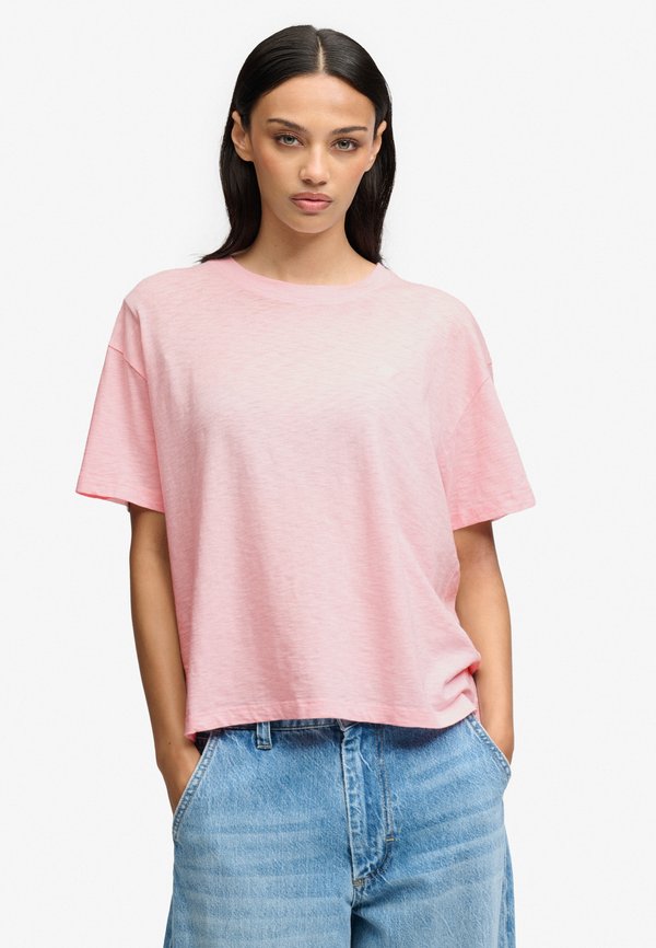 Superdry & Co SUPERDRY - Basic T-shirt - pale pink