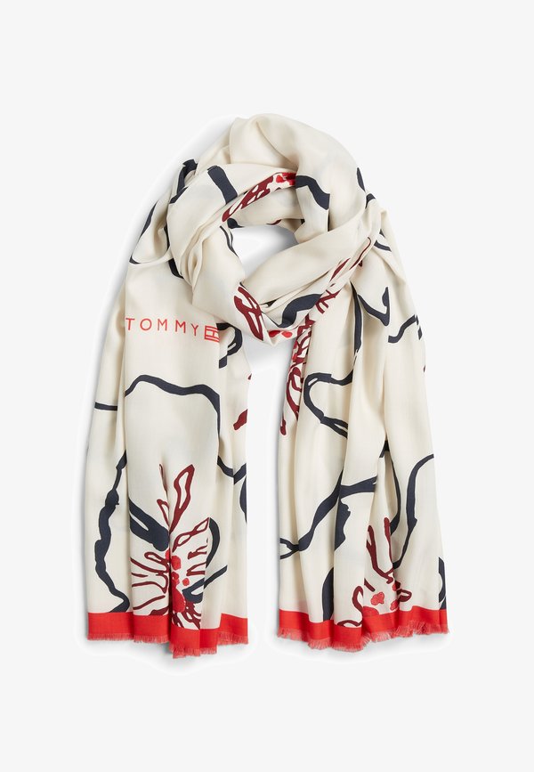 Tommy Hilfiger HILFIGER FLAG FLORAL SCARF - Scarf - multi-coloured
