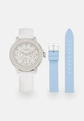 Guess CROWN JEWEL - Watch - white / blue