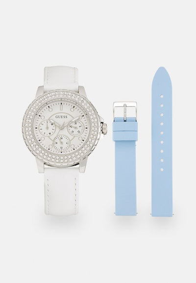 Guess CROWN JEWEL - Watch - white / blue