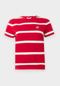 Tommy Hilfiger LOGO EMBROIDERY JERSEY CREW NECK T-SHIRT - Basic T-shirt - red
