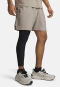 Under Armour TECH WOVEN WORDMARK - Sports shorts - timberwolf taupe