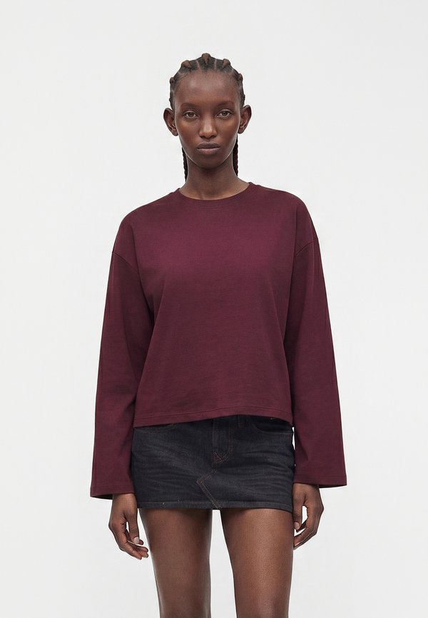 ONLY ONLFREJA WIDE SLEEVE - Long sleeved top - fig