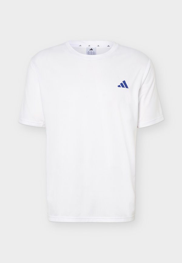 adidas Performance Sports T-shirt - white/better scarlet