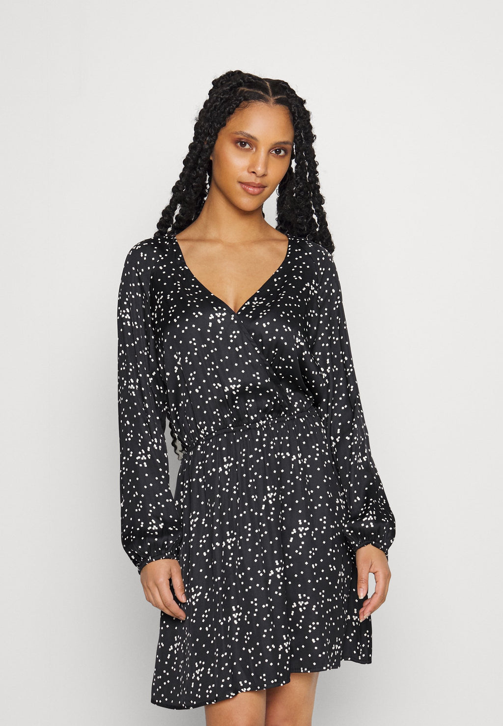 GAP Petite WRAP MINI DRESS