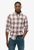Superdry & Co LONG SLEEVE LUMBER - Shirt - drayton check optic