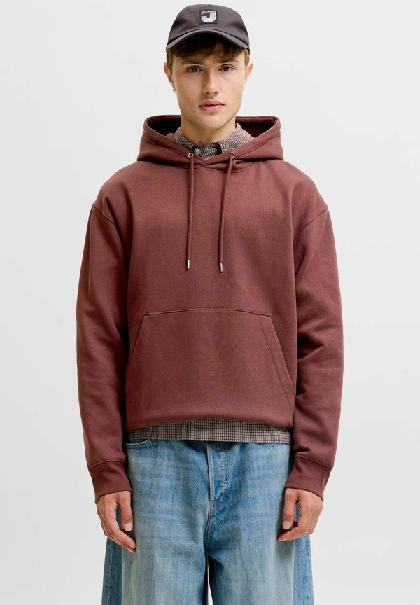 Jack & Jones HOODIE HOODIE - Hoodie - bitter chocolate