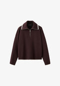 Mango ADULT - Polo shirt - dark brown