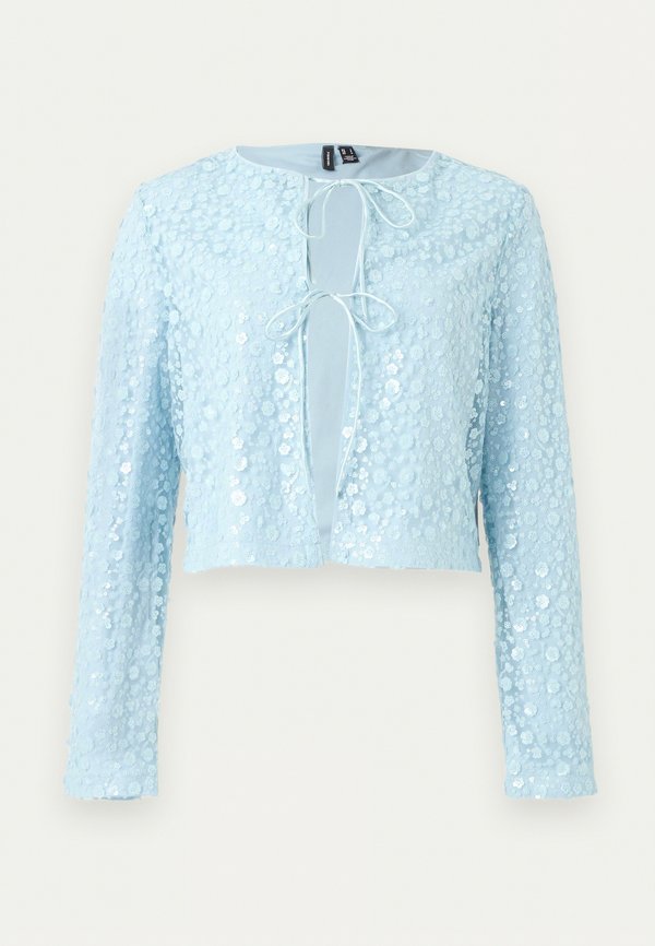 Vero Moda VMEMMA LOWER CARDIGAN - Cardigan - cashmere blue