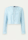 Vero Moda VMEMMA LOWER CARDIGAN - Cardigan - cashmere blue