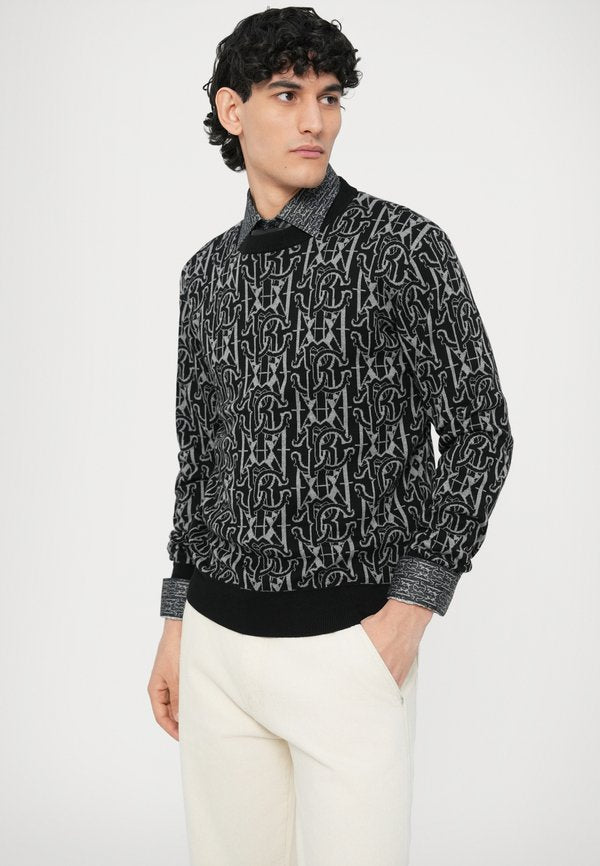 Cavalli Uomo MONOGRAM SWEATER