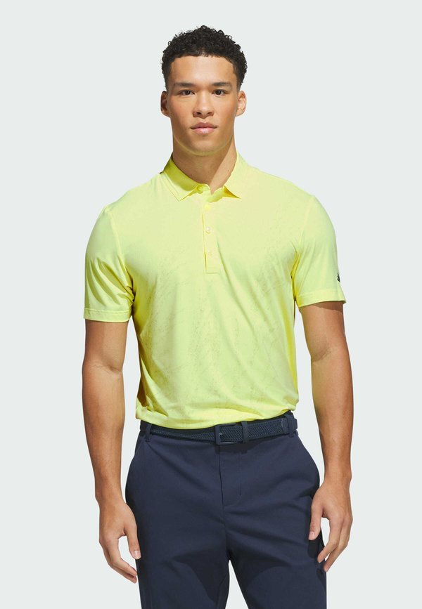 adidas Performance ADIDAS PERFORMANCE ULTIMATE365 TOUR COOL FEELING FESCUE POLO SHIRT - Polo shirt - frozen lemon