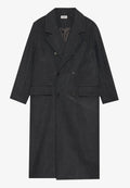 UNISEX OVERSIZED FIT LONG COAT Media 1