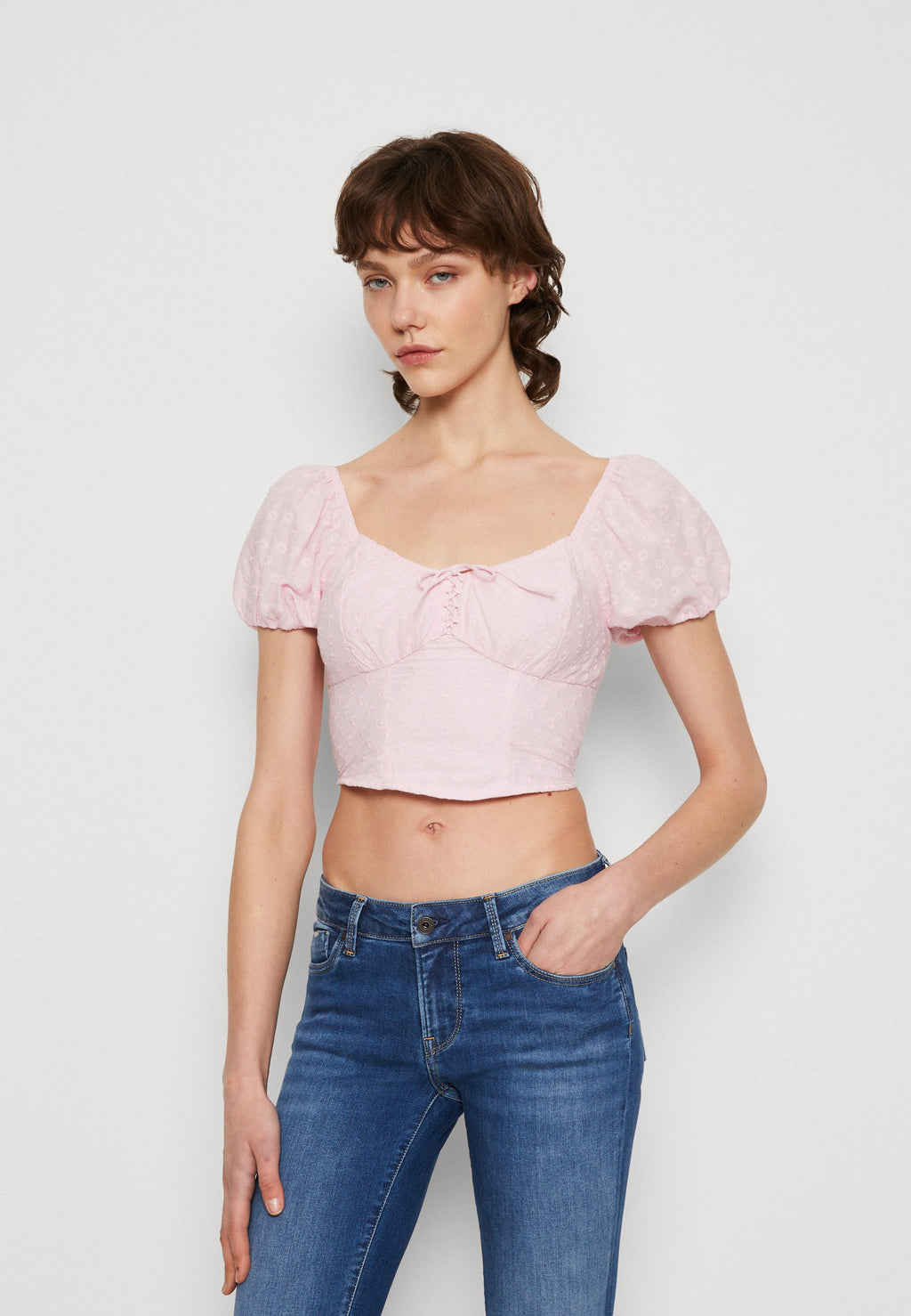 Hollister Co. UP PUFF SLEEVE