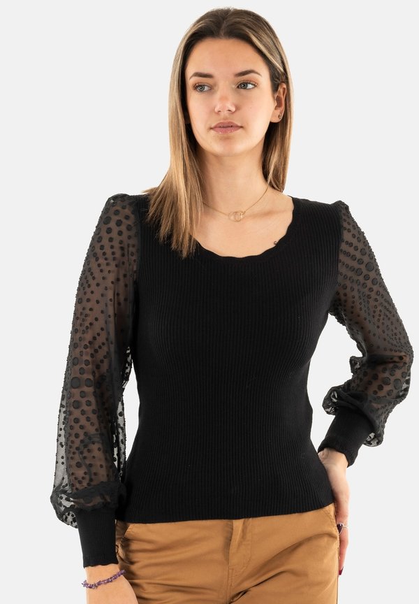 ONLY Knitted ONLJULIE Knitted - Jumper - noir