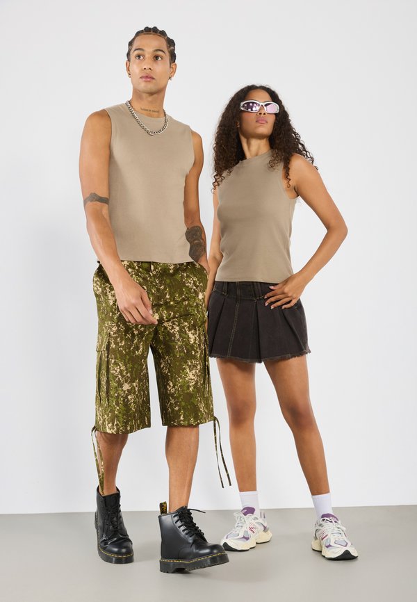 YOURTURN by Zalando BASIC RIB MUSCLE TANKS UNISEX 2 PACK