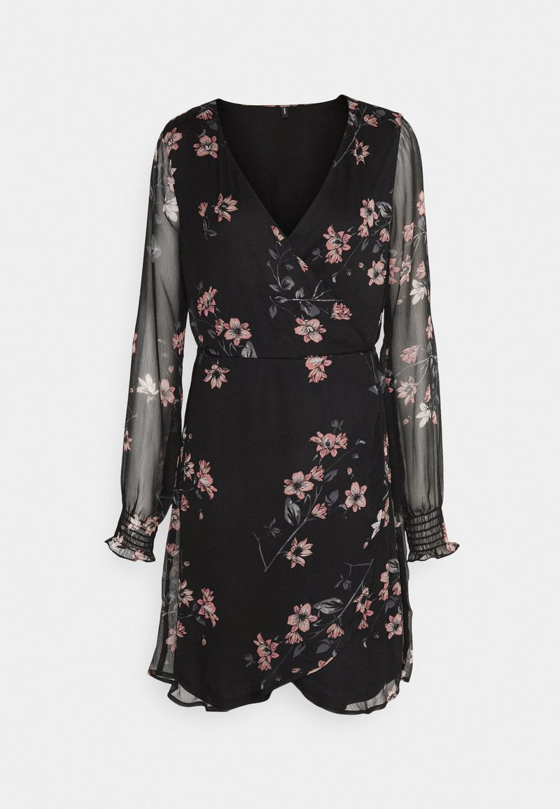 VMMARYA WRAP SHORT DRESS  - Vero Moda Tall - View 1