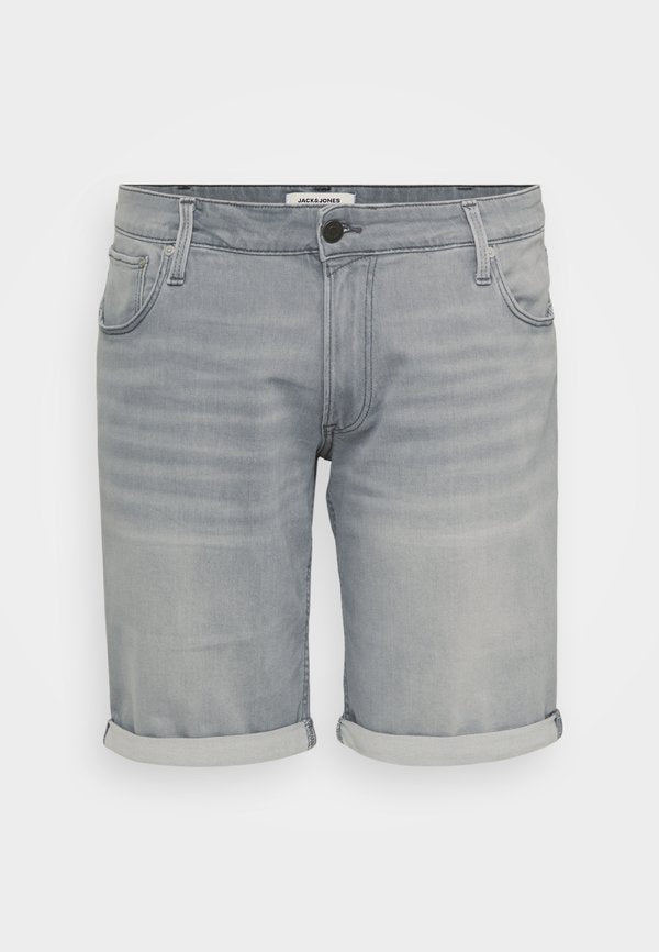 Jack & Jones Regular fit Plus Size - Denim shorts - grey denim
