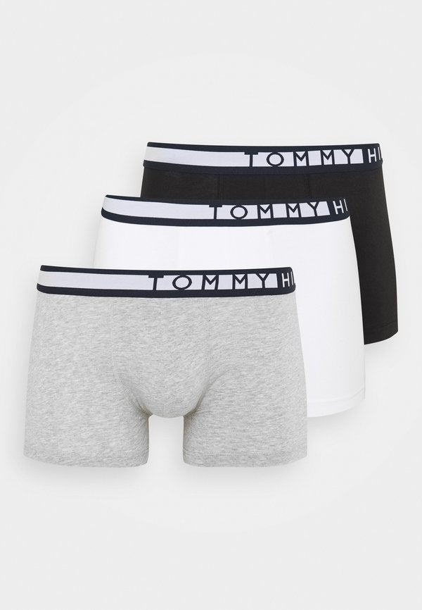 Tommy Hilfiger LOGO TRUNK 3 PACK - Trunks - black