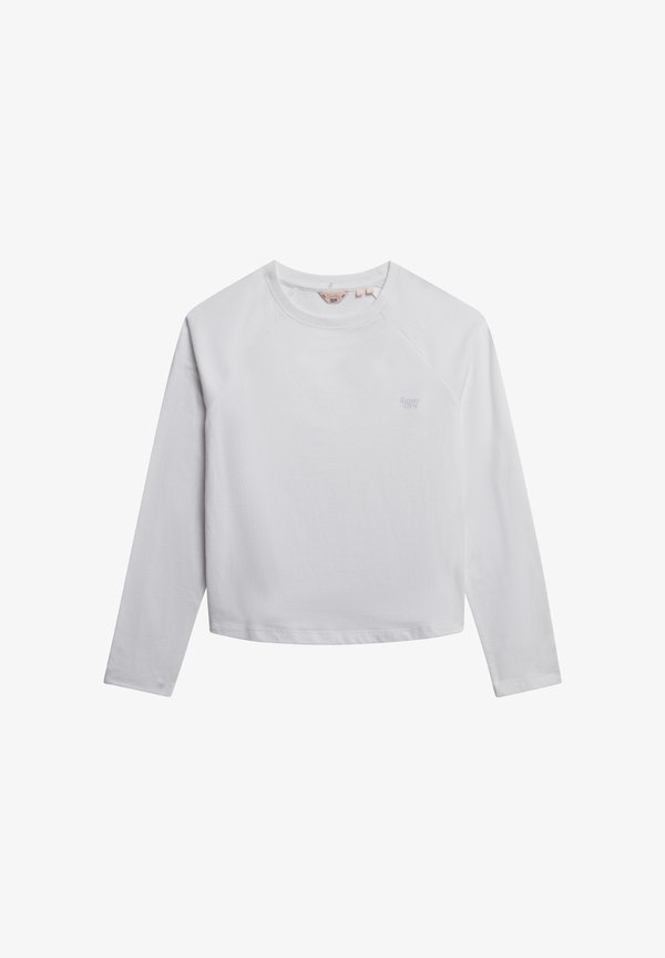Superdry & Co ESSENTIAL LOGO - Long sleeved top - optic