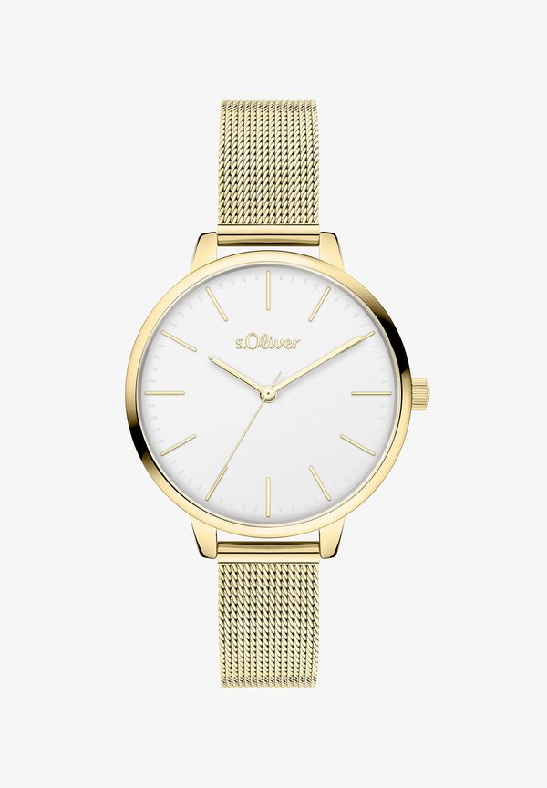 s.Oliver LOVELY TIME - Watch - gold-coloured