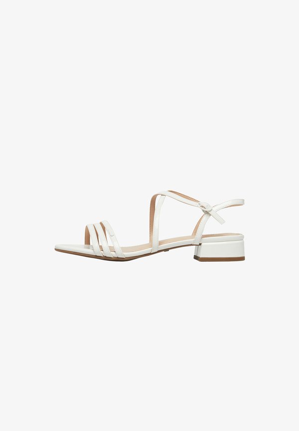 s.Oliver SANDALEN - Sandals - weiß