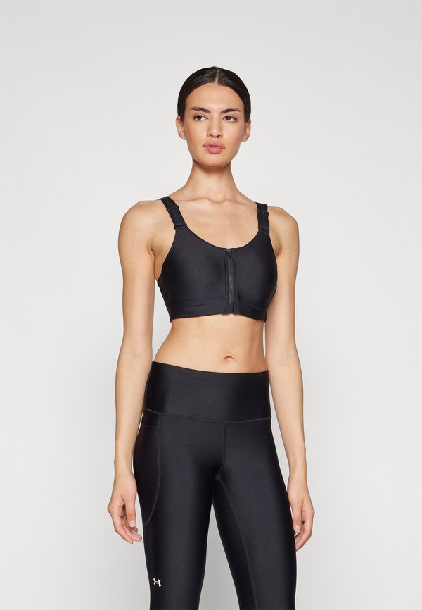 Under Armour INFINITY 2.0 HIGH ZIP - High support sports bra - black