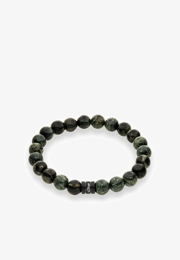 s.Oliver BEADS - Bracelet - grün