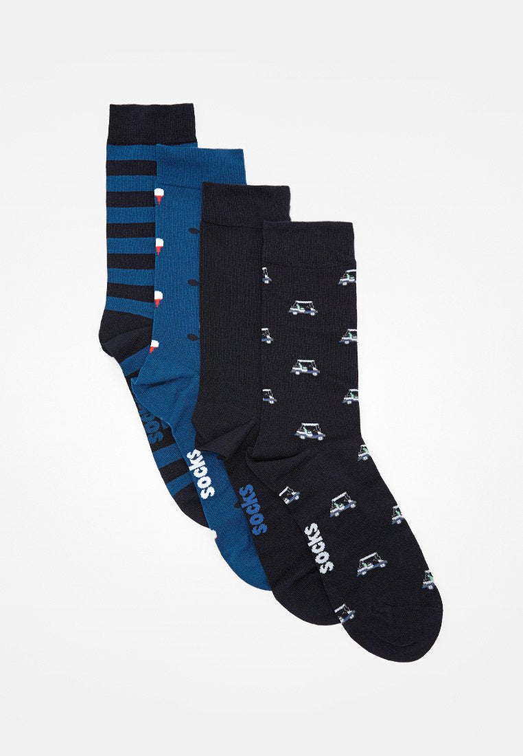 Happy Socks GOLF 4 PACK