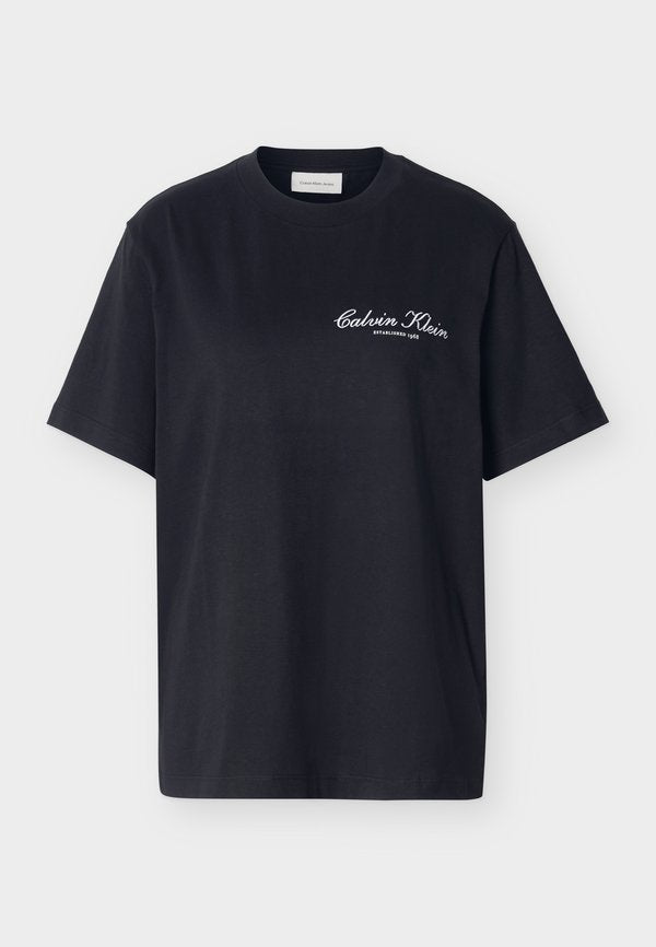 Calvin Klein Jeans 20S MARCH GRAPHIC SEASONAL FASHI - Print T-shirt - black