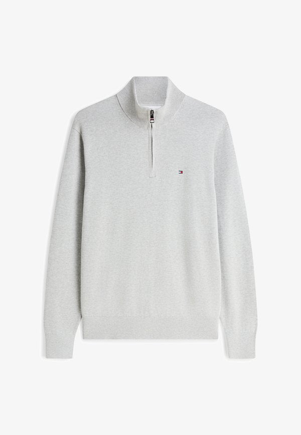 Tommy Hilfiger PIMA - Jumper - light grey heather