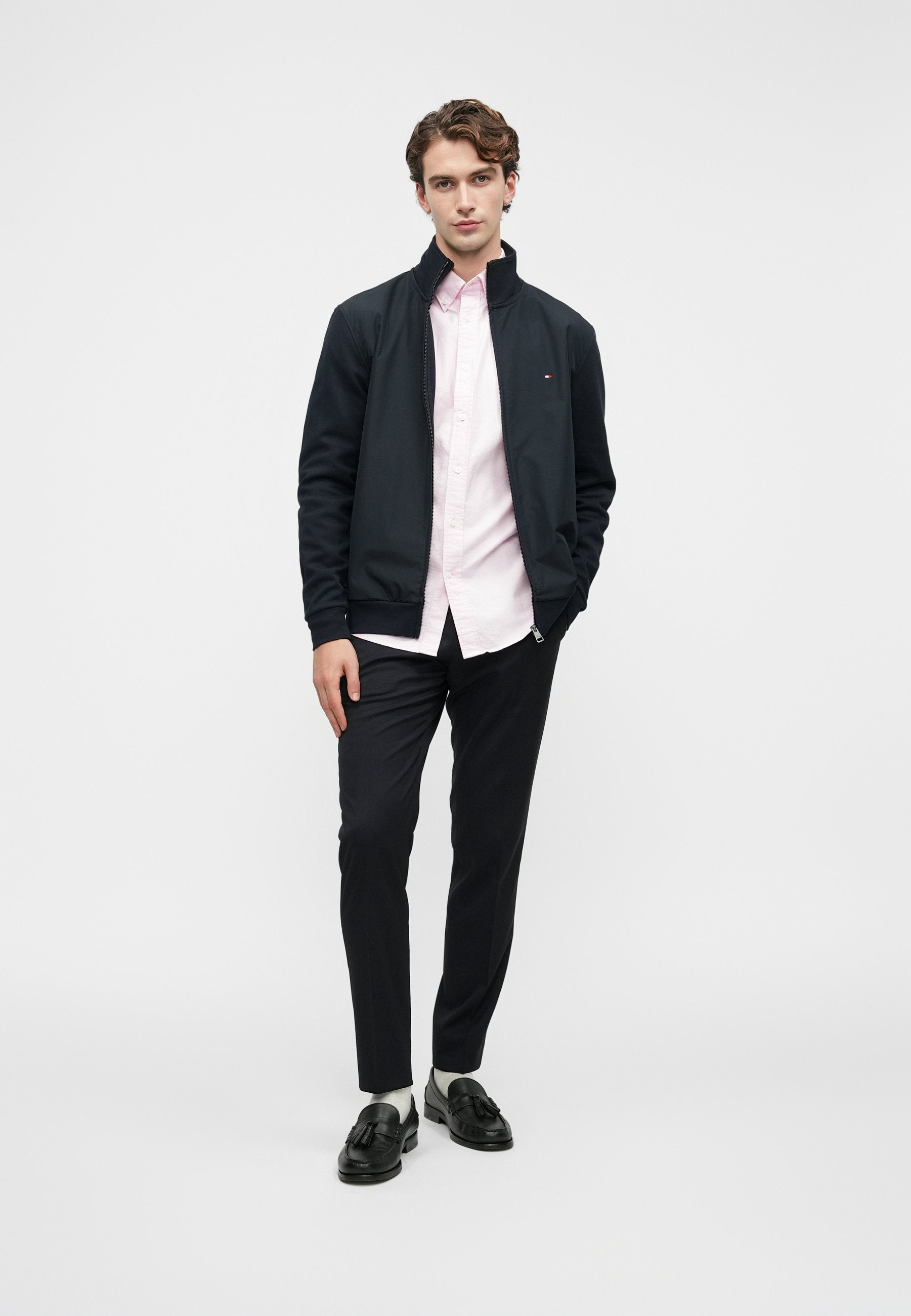 INTECHNO KNIT FLAG EMBROIDERY ZIP-THRU JUMPER Media 2