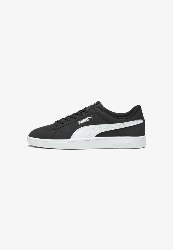 Puma SMASH BUCK - Trainers - black/white