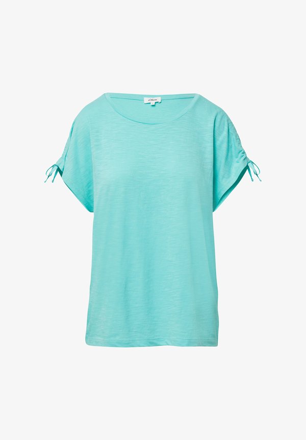 s.Oliver Basic T-shirt - helles türkis
