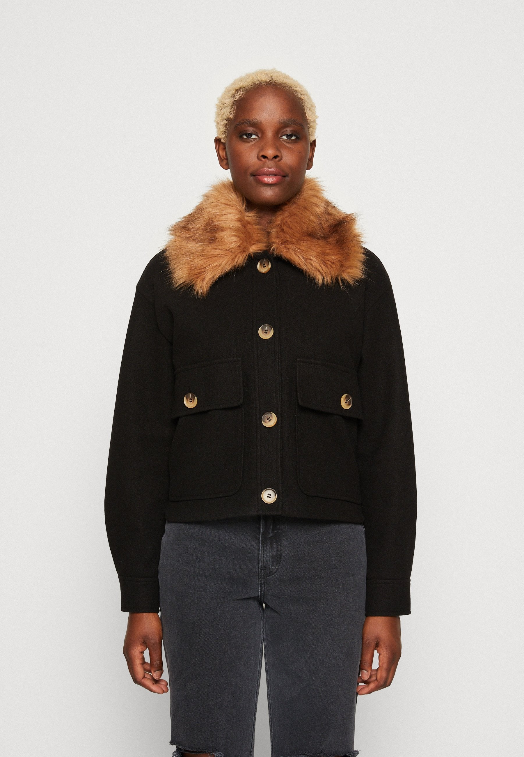 ONLEMMA SHORT FUR SHACKET Media 3