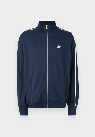 Nike Sportswear CLUB TRACK - Training jacket - obsidian/white
