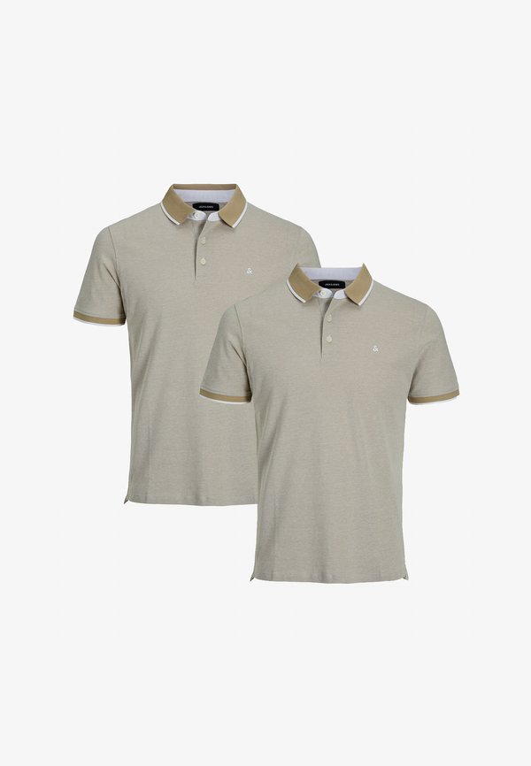 Jack & Jones 2ER PACK PAULOS SLIM FIT - Polo shirt - crockery