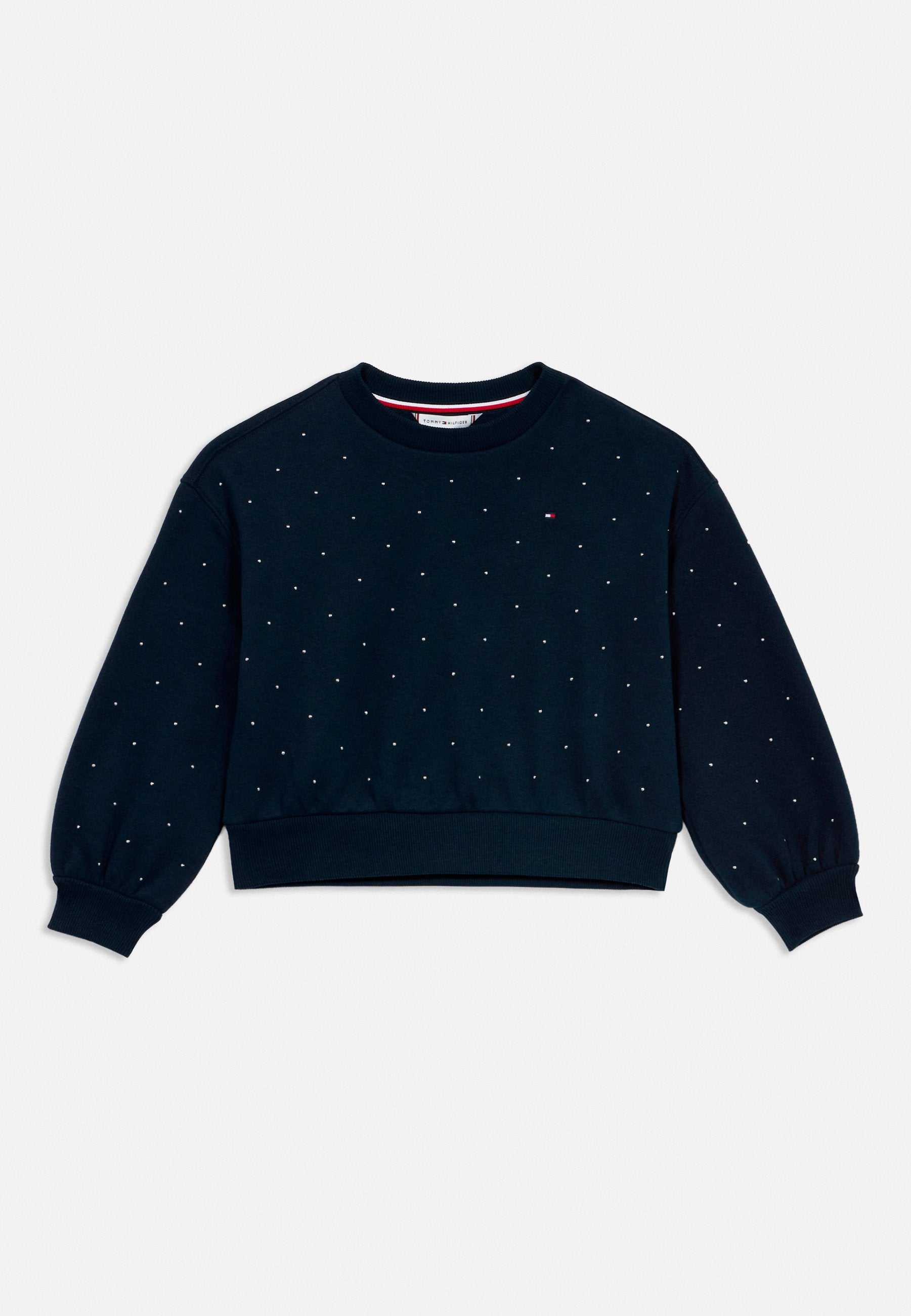 FESTIVE STUD RELAXED FLEECE SWEATSHIRT Media 1