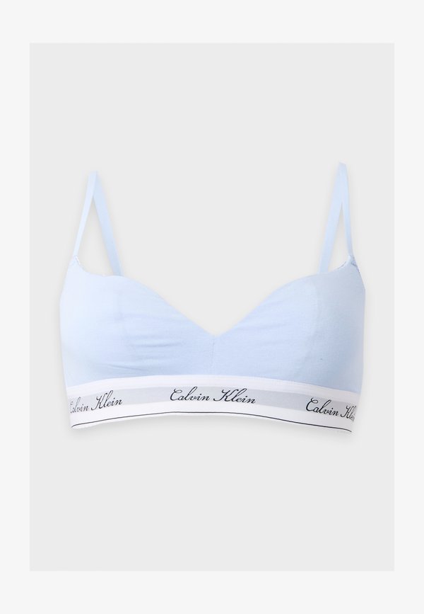 Calvin Klein Underwear NEW SIGNATURE LOGO - Balconette bra - amethyst cream