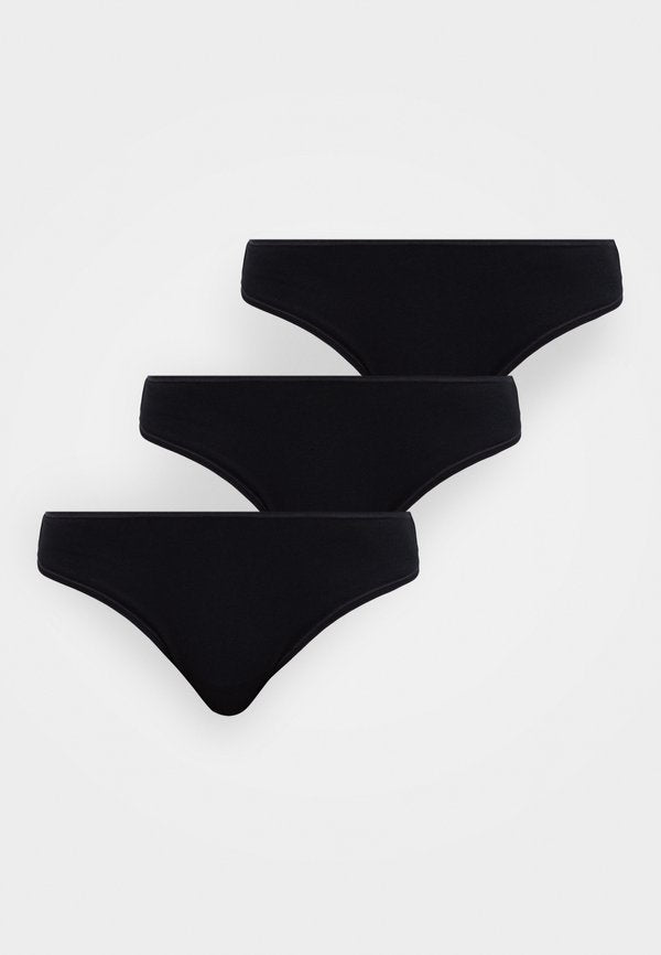 Puma WOMEN MAINLINE 3 PACK - Thong - black