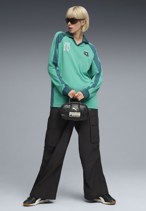 Puma FUTURE ARCHIVE DRILL - Long sleeved top - vibrant green