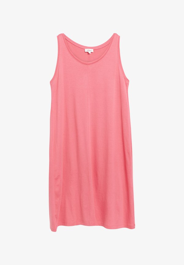 s.Oliver KLEID - Jersey dress - koralle