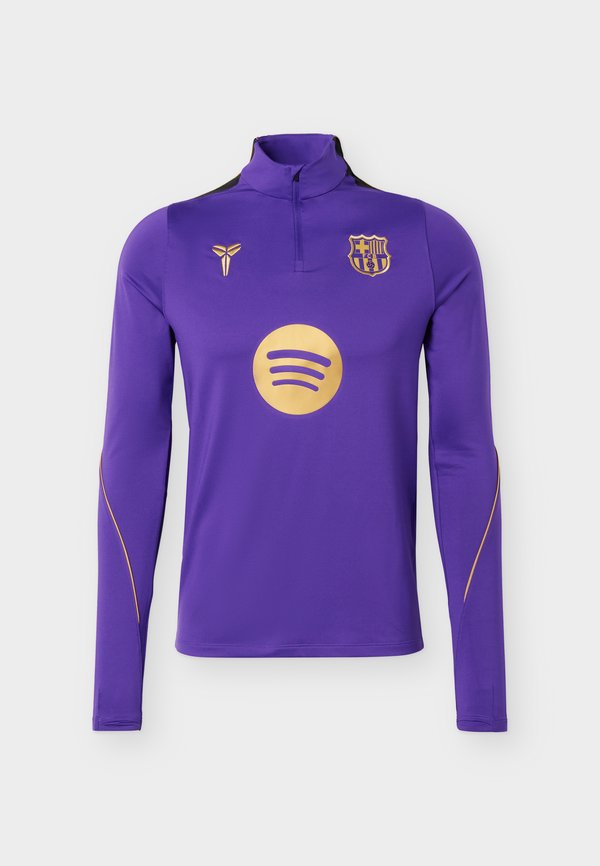 Nike Performance FCB DRILL - Club wear - field purple/black/metallic gold-coloured
