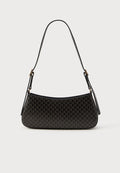 Calvin Klein EMBLEM SMALL SHOULDER - Handbag - black
