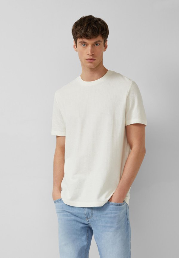 s.Oliver T-SHIRT - Basic T-shirt - ecru