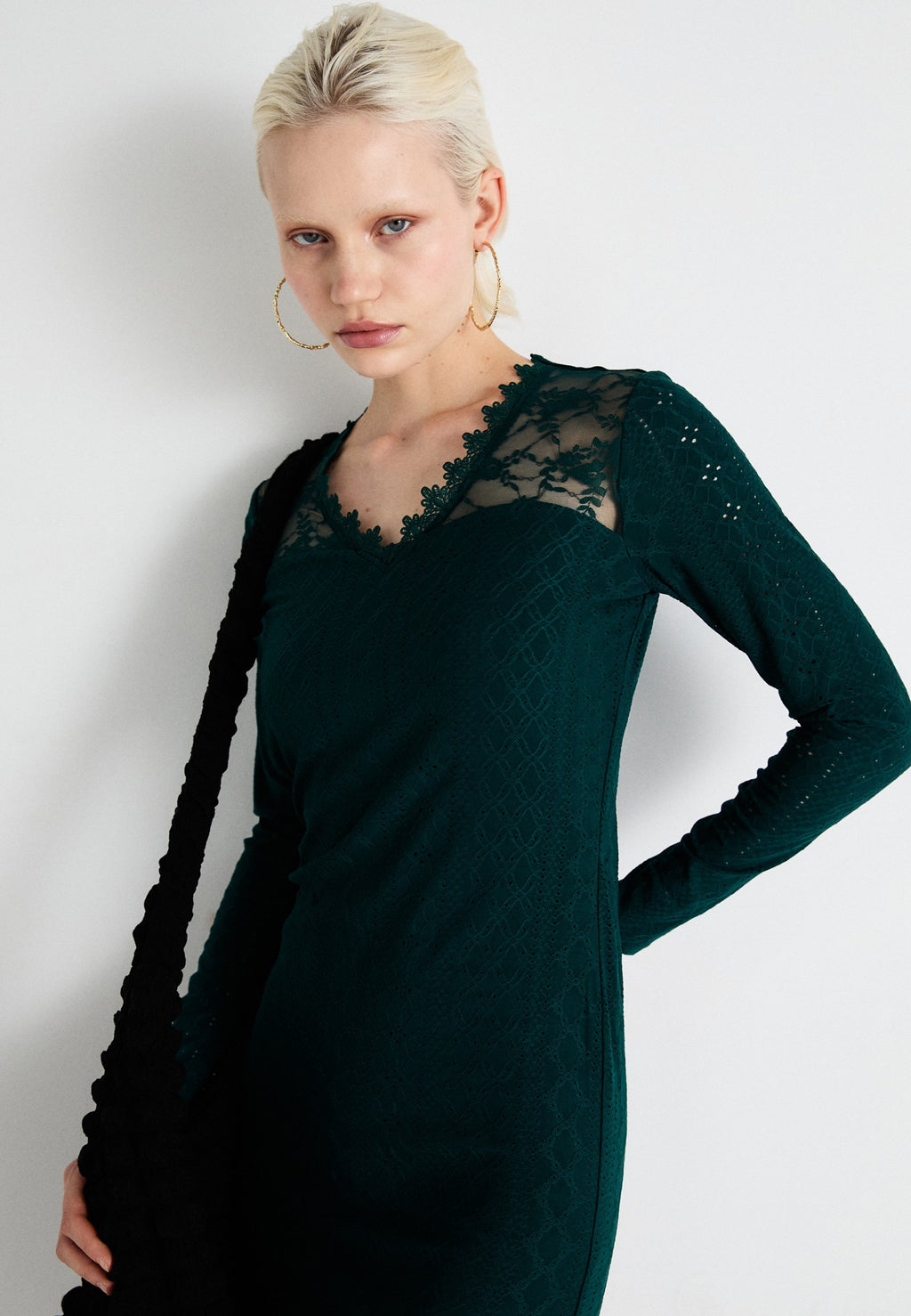 VILA VIFUKSI V NECK SHORT DRESS