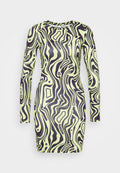 Neon & Nylon NATASHA O-NECK SHORT DRESS