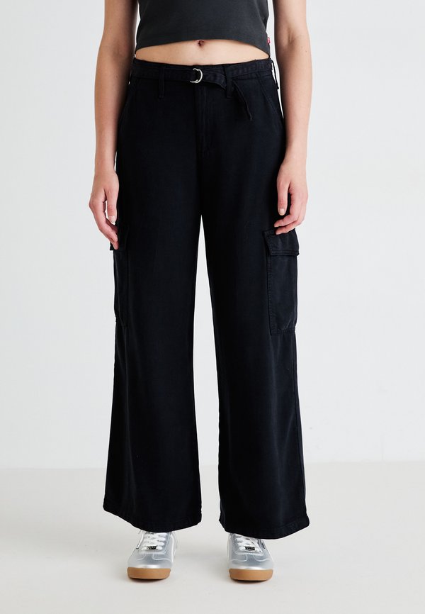 Levi's® BAGGY DAD CARGO - Cargo trousers - drapey caviar