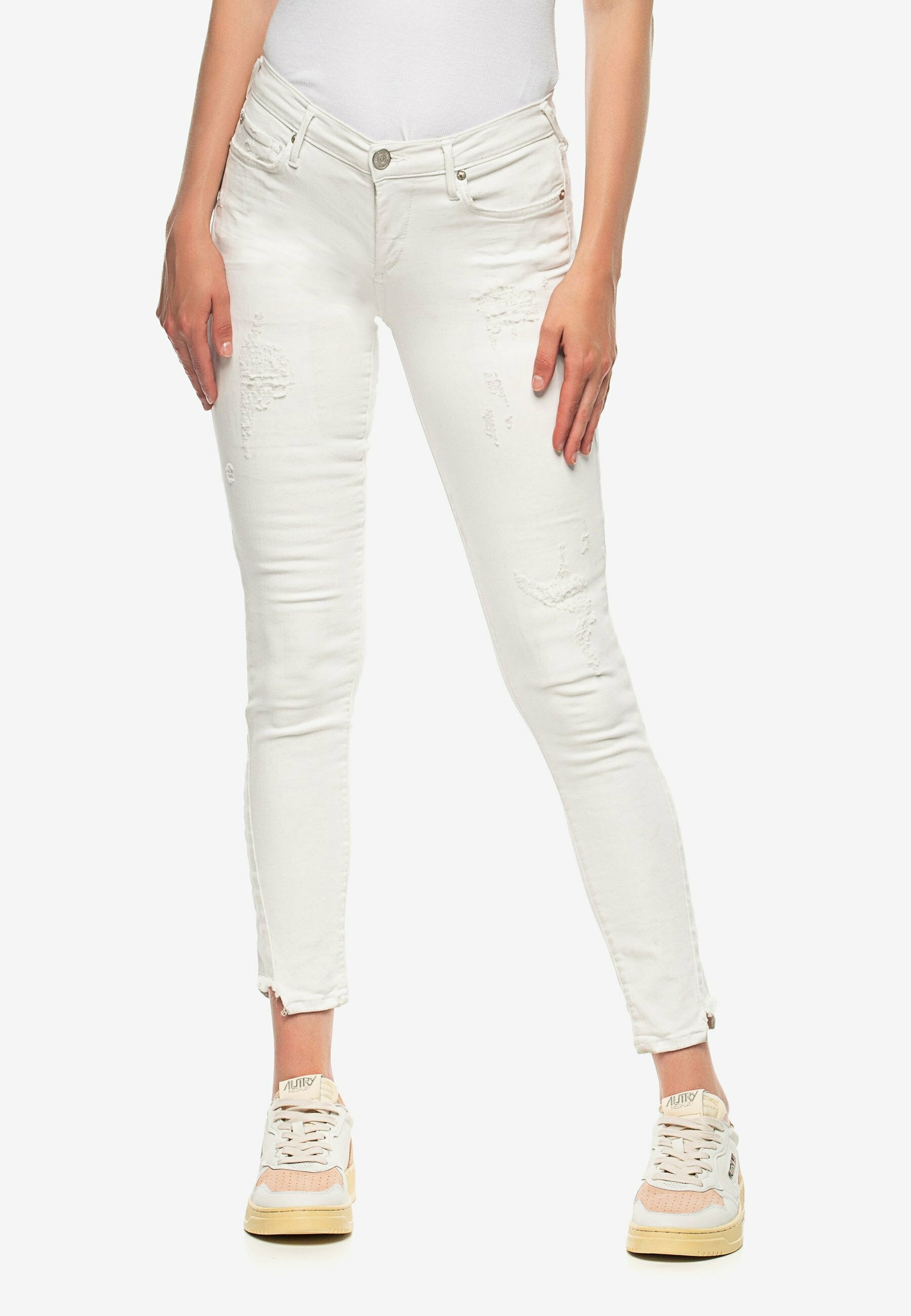 True Religion HALLE TRIANGEL DESTROYED REPAIRED
