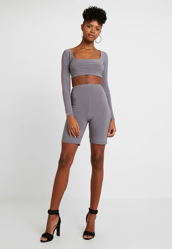 Club L London SQUARE NECK LONG SLEEVE